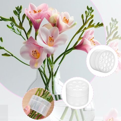 Andibro 4 PCS حامل الجذعية Ikebana الحلزوني ، حامل جذع حلزوني للأزهار DIY باقة Twister ترتيب ترتيب زهرة جولة زهرة منسبة الأدوات الثابتة in Kuwait