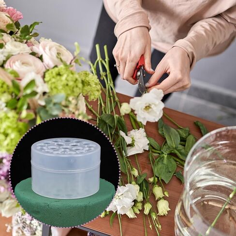 Andibro 4 PCS حامل الجذعية Ikebana الحلزوني ، حامل جذع حلزوني للأزهار DIY باقة Twister ترتيب ترتيب زهرة جولة زهرة منسبة الأدوات الثابتة in Kuwait