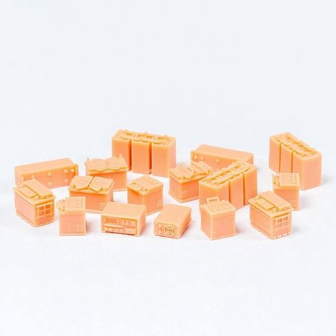 ZEZEFUFU 16PCS 1/35 Scale Model Batteries with Stickers Resin Model Batteries Kits Figure Model Decor in Saudi Arabia