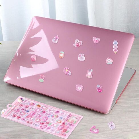 3D Cute Stickers Cartoon Pink Rabbit Puff Stickers Kawaii Mini Puffy 3D Reusable Tiny Patch for Scrapbooks Planner Journals Laptops Phone Case Decoration in Saudi Arabia