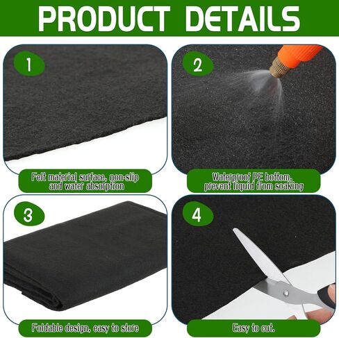 حصيرة منزلق المتسلق في الهواء الطلق ، 55 "× 70" مقاوم للماء ، سجادة حصيرة شريحة ماء مع سجادة تلعب في الفناء الخلفي غير الملب in Kuwait