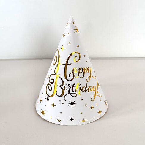 Fvumhlaoog 12-Pack Pre-Assembled Party Hats with Elastic Bands – No Assembly Needed, Fun Birthday Party Supplies, Wedding & Anniversary Decorations, Adult & Pet Photo Props in Kuwait