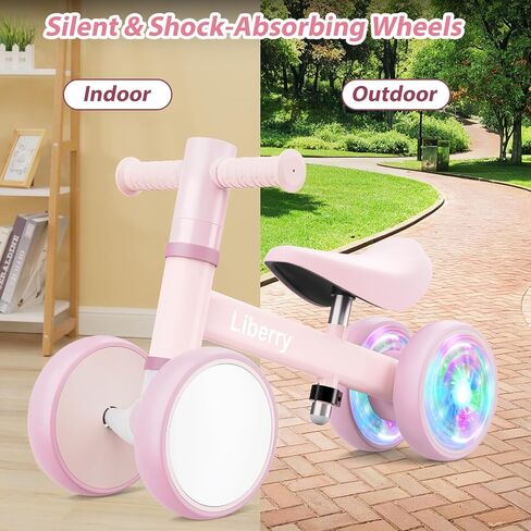 Biber Baby Balance Bike مع عجلات خفيفة عمرها 1 2 3 سنوات ، لا توجد دواسة 4 دراجة صمت عجلة صام in Kuwait