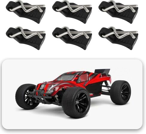 30PCS RC مقاطع الجسم متوافقة مع Redcat Racing متوافقة مع HPI متوافق مع Himoto 1:14 1:16 1:18 مقياس 1mmx20mm طراز RC Bent R in Saudi Arabia