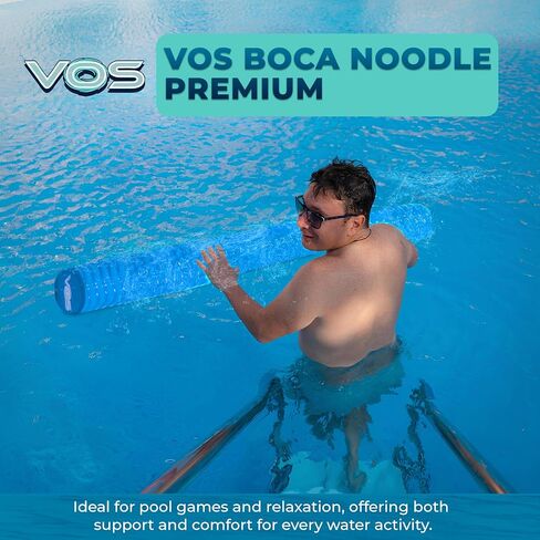 VOS Mega Foam Pool Noodle, Super Soft Swim Float, for Kids and Adults in Saudi Arabia