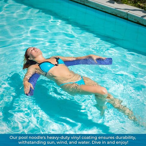 VOS Mega Foam Pool Noodle, Super Soft Swim Float, for Kids and Adults in Saudi Arabia
