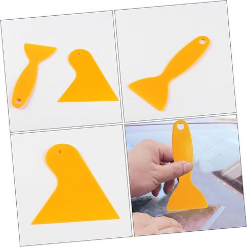 Zerodeko 10pcs مكشطة المثلث مكشفية متين Squeegee لفيلم السيارة تطبيق مطول اقتباسي لتركيب فيلم الفقاعة لمستلزمات السيارات وأدوات الصفيح in Saudi Arabia