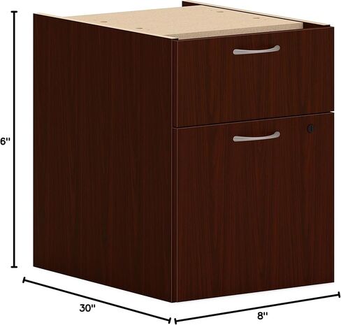 HON Mod Hanging Pedestal-15 W, 15 x 20 x 20, Mahogany in Saudi Arabia