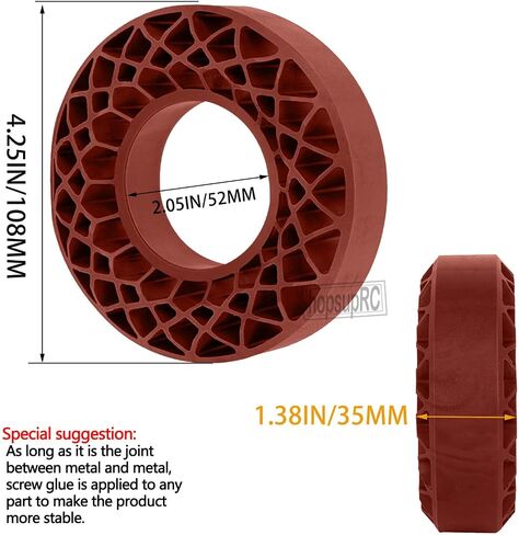 RC 1.9" Wheel Tires Waterproof Silicone Tire Insert for 1/10 SCX10 90046 AX103007 SCX10 II SCX10 III TRX4 TRX6 Gen7 8 D90 VS4-10 MST CFX,Silicone Fit Inner Filler Upgrades Part.(Navy Blue) in Saudi Arabia