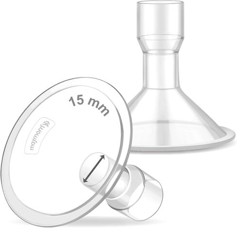 Maymom MyFit 17mm Shield (2pc), Does NOT Include Maymom Wide-Mouth Connector, Compatible with Spectra S2 Accessories Spectra S1 Not Original Spectra Pump Parts Spectra Flange in Saudi Arabia
