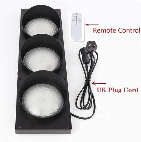 مصابيح الجدار LED أضواء المرور الداخلية للأطفال ، مصباح جدار غرفة نوم مع التحكم عن بُعد وقابس المملكة المتحدة ، 5W × 3 in Kuwait