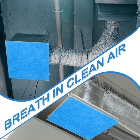 Maxdot Paint Booth Filter Filter Roll ، Fiberglass Paint Paint Collector 36 "× 100 FT SPART SPARTHER ALIBERSLASS ORRESTOR للسيارات رذاذ نظام مرشح الهواء ، 18 جرام in Saudi Arabia