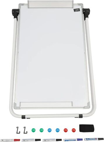 Stand White Board, Double Sided Magnetic Dry Erase Board Portable Whiteboard 36 * 24 inch, Perfect for Classroom, Preschool, Homeschool, Restaurant and Presentation in Saudi Arabia