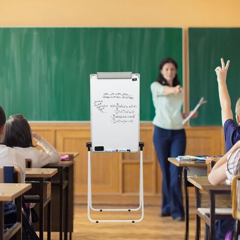 Stand White Board, Double Sided Magnetic Dry Erase Board Portable Whiteboard 36 * 24 inch, Perfect for Classroom, Preschool, Homeschool, Restaurant and Presentation in Saudi Arabia