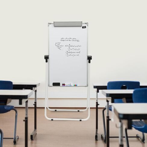 Stand White Board, Double Sided Magnetic Dry Erase Board Portable Whiteboard 36 * 24 inch, Perfect for Classroom, Preschool, Homeschool, Restaurant and Presentation in Saudi Arabia
