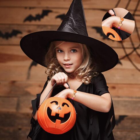 Hicarer 34 Pieces Halloween Charms Pendants Alloy Pumpkin Autumn Fall Jewelry Making Charms for Thanksgiving Party DIY Jewelry Necklace Bracelet Accessories(Horror Style) in Saudi Arabia