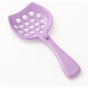 مغرفة القمامة القط مع حامل: مغرفة قطة سهلة التنظيف لصندوق القمامة ؛ تصميم مقبض مريح للقطط السوبر. متوافق مع تكتل وبيليه القمامة مغرفة. (أسود) in Kuwait