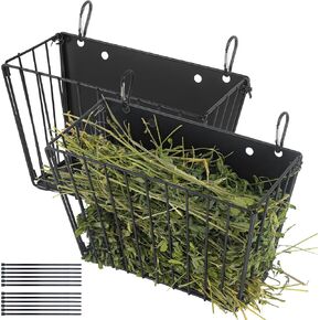 2pcs تغذية القش الأرنب مع إطار معدني شاقا غينيا الخنازير تغذية القش للأرانب ， الأرنب ، خنازير غينيا ، chinchillas ， 9.6x4.5x6.3 بوصة in Kuwait