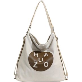 Women Canvas Tote Handbags Casual Shoulder Work Bag Backpack Top Handle Bag Handbags Purses in Kuwait