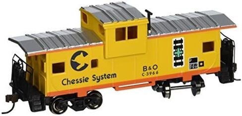 Bachmann 17709 HO Scale 36' Wide Vision Caboose Chessie System C3966 B&O in Saudi Arabia