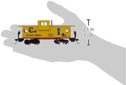 Bachmann 17709 HO Scale 36' Wide Vision Caboose Chessie System C3966 B&O in Saudi Arabia