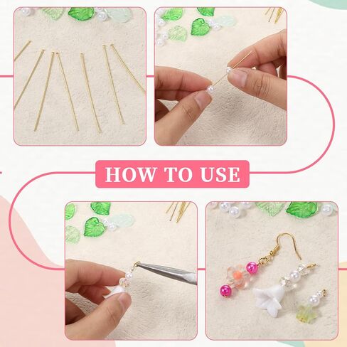 200 PCS مسطح رأس دبابيس للمجوهرات صنع رأسه من الذهب 2 بوصة دبابيس نحاس دبوس رأس الدبوس مسطح الرؤوس خياطة مع رؤوس لقلادة سوار حلق حلق القلادة. in Kuwait
