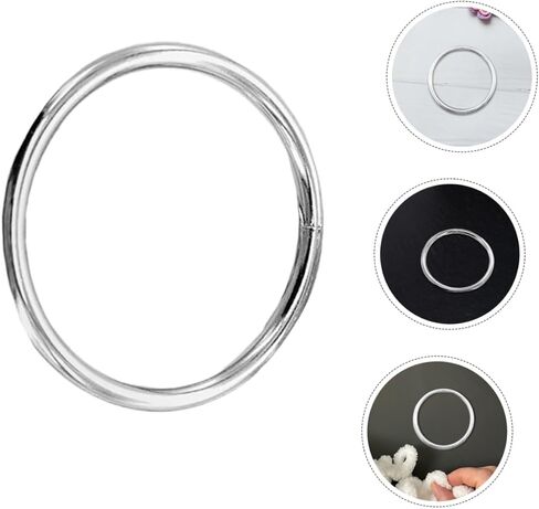 Housoutil 20pcs Metal Craft Hoops Dreamcatcher Rings for DIY Wall Hanging Macrame Projects and Home Decor Versatile and Frame in Saudi Arabia