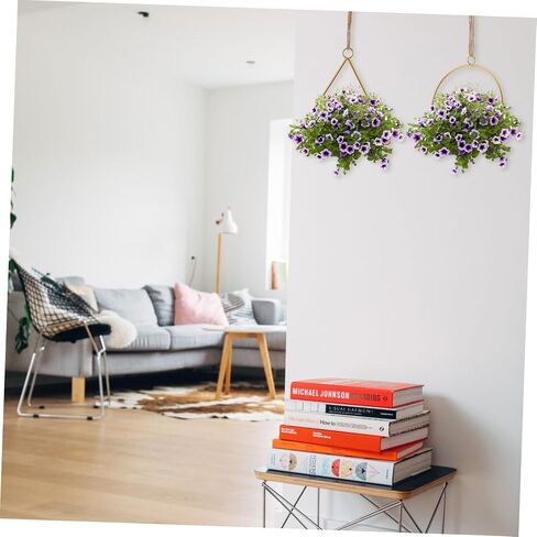 Healifty 3 Sets DIY Wreath Frame Hoops Iron Flower Hanging Decor for Home Wall and Party Includes and Shapes for Creative Crafting in Saudi Arabia