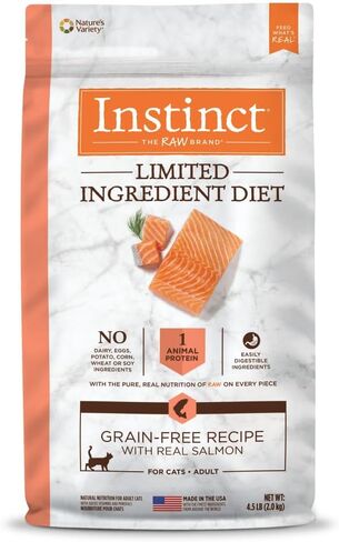 Instinct Limited Ingredient Diet Dry Cat Food, Real Rabbit, 4.5 lb. Bag in Kuwait