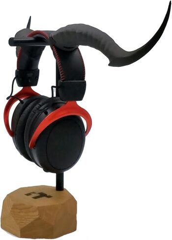 مرفق قرون tiefling لسماعات الرأس ، وإكسسوارات سماعات الألعاب والبث ، والاستهلاك ، وهدية التيار للألعاب ، وقرون الماعز ، وذاكرة الوصول العشوائي ، بارد (أسود) in Kuwait
