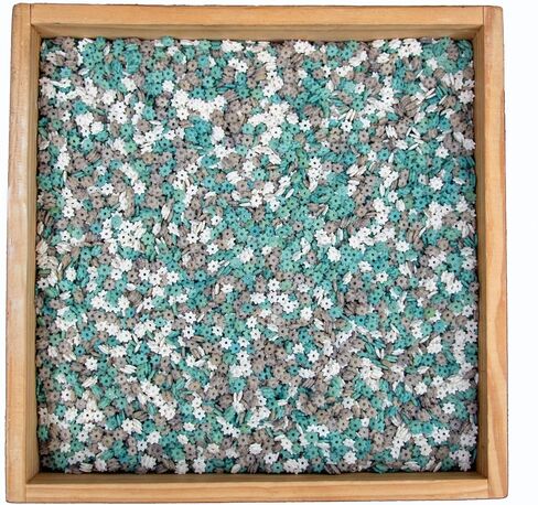 Open Ended Toys | Sensory Bin Filler, Sensory Filler, Sensory Rice, Sensory Pasta, christmas sensory bin, Winter Wonderland, Toddler Sensory Toys, winter sensory bin items (5 Cups) in Saudi Arabia
