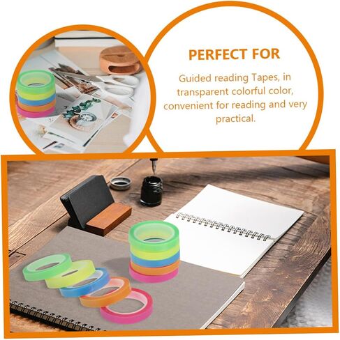 15 rolls page page marker tape multi function book tabs لقراءة شرح شرح مريح لشرائط تمييز مريحة لمكتب المدرسة in Saudi Arabia