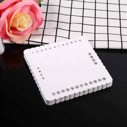 Herchr 2pcs disk tlriding disk ، Round Kumihimo Descer Disc Discly Plate Diy Bracelet Weaving Loom (White) in Kuwait