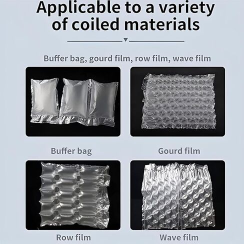 Inflatable Packaging Machine, Air Cushion Machine, Multifunctional Bubble Bag Filling Machine, Portable Small Air Cushion Manufacturer Packaging Supplies, for Logistics, Express in Saudi Arabia