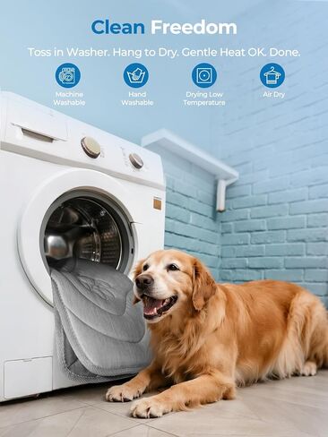 حصيرة تبريد الكلاب ، وسادة عظمية للحيوانات الأليفة بارد ودافئ ، حصيرة سميكة للصيف والشتاء ، قابلة للغسل في الآلة ، محمولة للقفص ، بيت الكلب ، السرير ، الأرضية ، الأريكة ، السيارة (رمادي بارد ، كبير 48 "× 29") in Kuwait