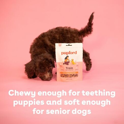 Pupford Soft & Chewy Training Treats for Dogs & Puppies (الدجاج ، 5 أوقية) in Kuwait