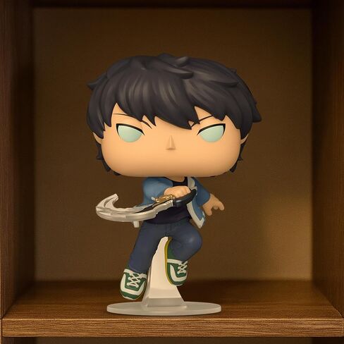 Funko Pop! Animation: Solo Leveling - Sung Jinwoo - 1/6 Odds for Rare Chase Variant - Styles May Vary - Collectable Vinyl Figure - Gift Idea - Official Merchandise - Toys for Kids & Adults in Saudi Arabia