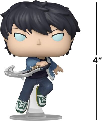 Funko Pop! Animation: Solo Leveling - Sung Jinwoo - 1/6 Odds for Rare Chase Variant - Styles May Vary - Collectable Vinyl Figure - Gift Idea - Official Merchandise - Toys for Kids & Adults in Saudi Arabia