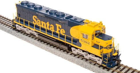 Broadway Limited 4282 EMD SD45 ، ATSF #5382 ، Lellow Bonnet ، Paragon4 Sound/DC/DCC ، HO in Kuwait
