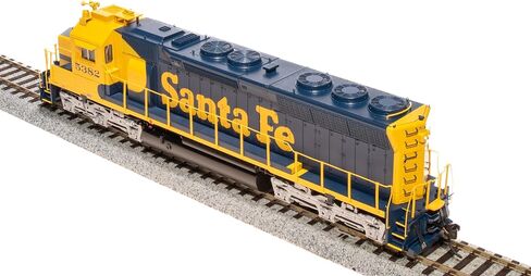 Broadway Limited 4282 EMD SD45 ، ATSF #5382 ، Lellow Bonnet ، Paragon4 Sound/DC/DCC ، HO in Kuwait