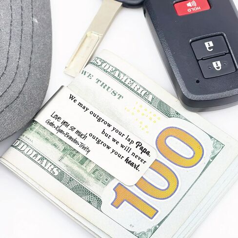 Better Money Clip Personalized Better Than Dad Is Grandpa Money Gift Idea For Papa From Kid Gift Idea Personalized Grand Money Having You As OUTGROW-MONEY in Saudi Arabia