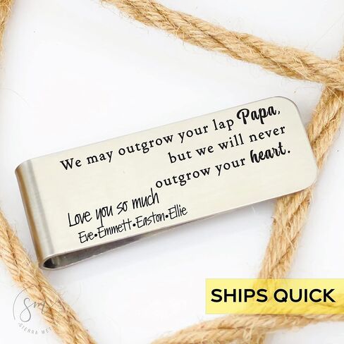 Better Money Clip Personalized Better Than Dad Is Grandpa Money Gift Idea For Papa From Kid Gift Idea Personalized Grand Money Having You As OUTGROW-MONEY in Saudi Arabia