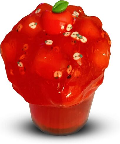 Candied Apple Bones is handmade, smells like candy apples in cherry red with jelly cubes for popping and clicking fun and relaxation. in Saudi Arabia