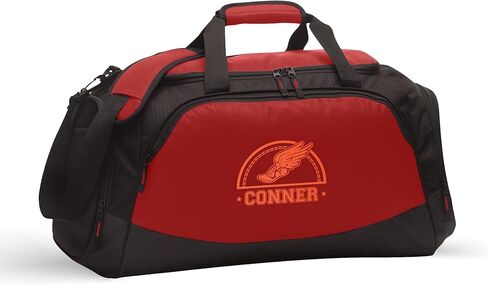 ALTERD Industries Personalized Track Bag - مسار ظهره على ظهره ، ومسار وحقل زجاجة مياه صالة الألعاب الرياضية ، وحقائب المسار للرجال ، وأكياس المسار للمراهقين ، وملحقات المسار (حقيبة فقط ، أسود/أسود) in Kuwait