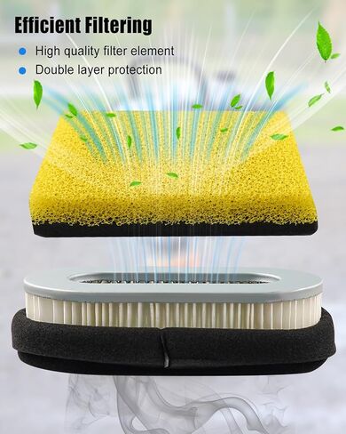 2 Set Air Filter Kit Fit for Mikasa 3660-10080 3660-10070 MTX50 MTX60 MTX70 MTX80 MTX90 in Saudi Arabia
