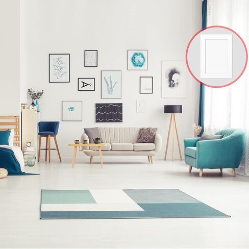 طقم حصيرة صورة Jetec White ، تشمل حصيرة إطار صورة مضادة للحمض قبل الحامض ولوحة التقطيع المشطولة الأساسية للأعمال الفنية للصور ، 5 × 7 ، 8 × 10 ، 11 × 14 بوصة (18 مجموعة) in Saudi Arabia