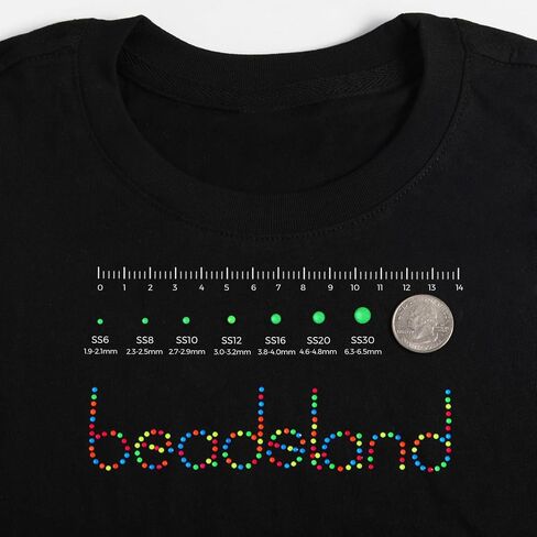 Beadsland Hotfix Rhinestones, Neon Rose, SS10, 2880pcs in Saudi Arabia