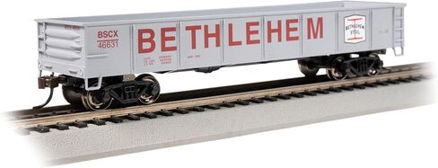 Bachmann Trains - 40’ Gondola - Bethlehem Steel #46631 - Gray - HO Scale in Saudi Arabia
