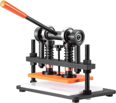 آلة قطع الجلود ، 10.2 × 5.9 في قطع يدوي صفيحة يدوي ، 0.47 في آلة نقش الجلود السكتة الدماغية ، مهاوي توجيه مزدوجة مقطوعة مقطوعة لمختلف المواد in Kuwait