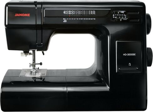 Janome Heavy Duty HD-3000 Black Edition Sewing Machine with Bonus 6 Piece Quilting Kit in Saudi Arabia